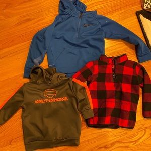 warm winter shirt bundle 2t - 3t - 4t